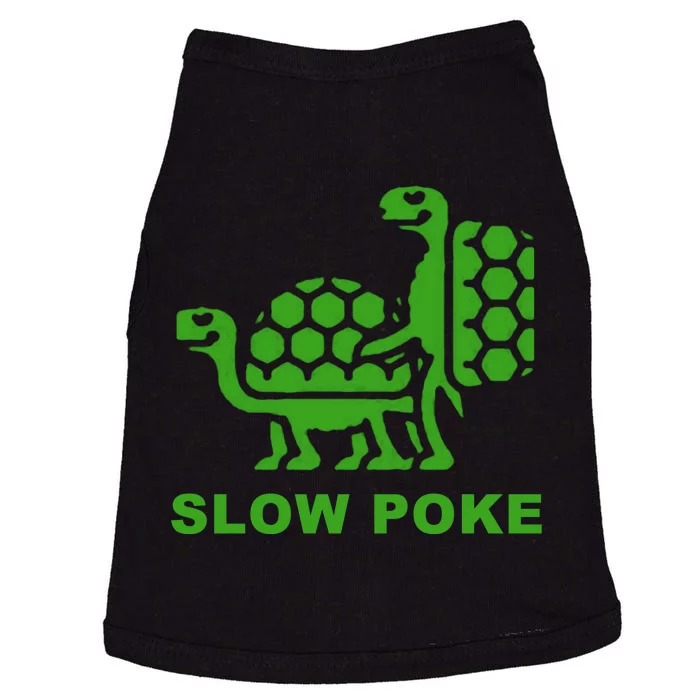 Slow Poke Funny Turtle Doggie Tank