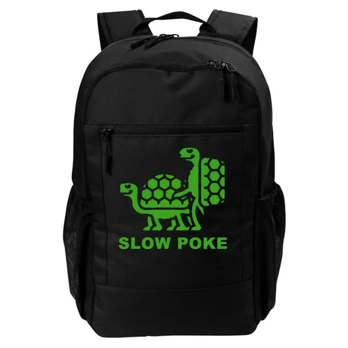 Slow Poke Funny Turtle Daily Commute Backpack