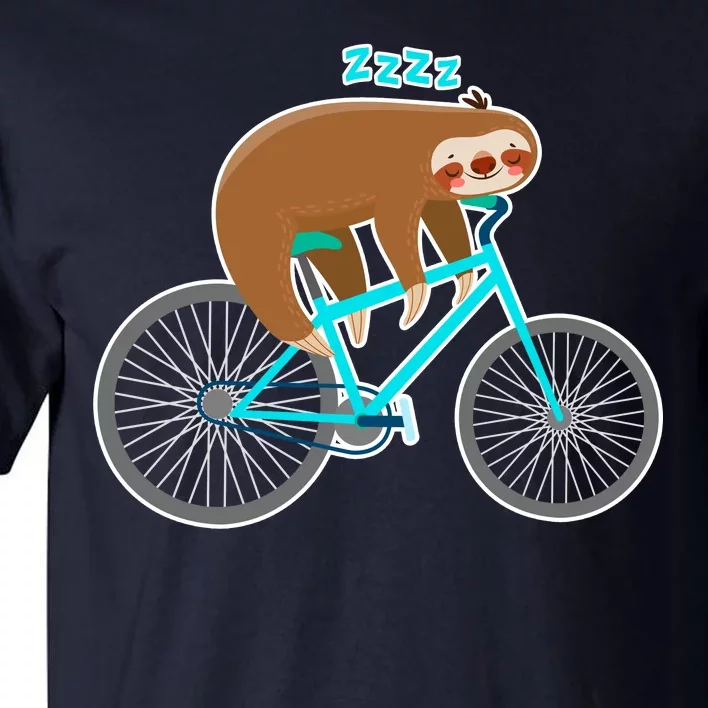 Slow Rider Funny Sloth Tall T-Shirt