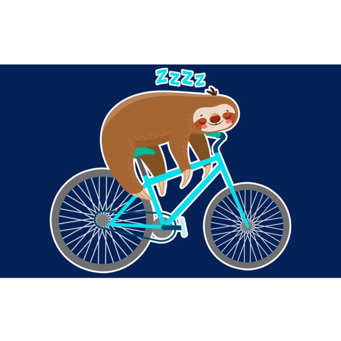 Slow Rider Funny Sloth Bumper Sticker