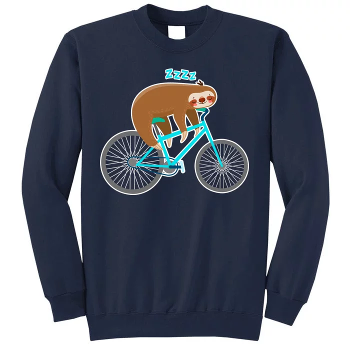 Slow Rider Funny Sloth Tall Sweatshirt