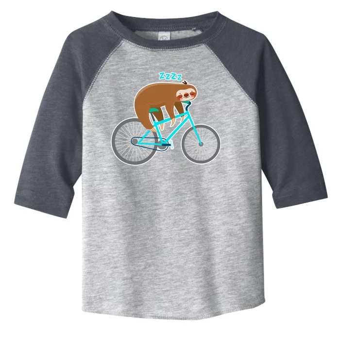 Slow Rider Funny Sloth Toddler Fine Jersey T-Shirt