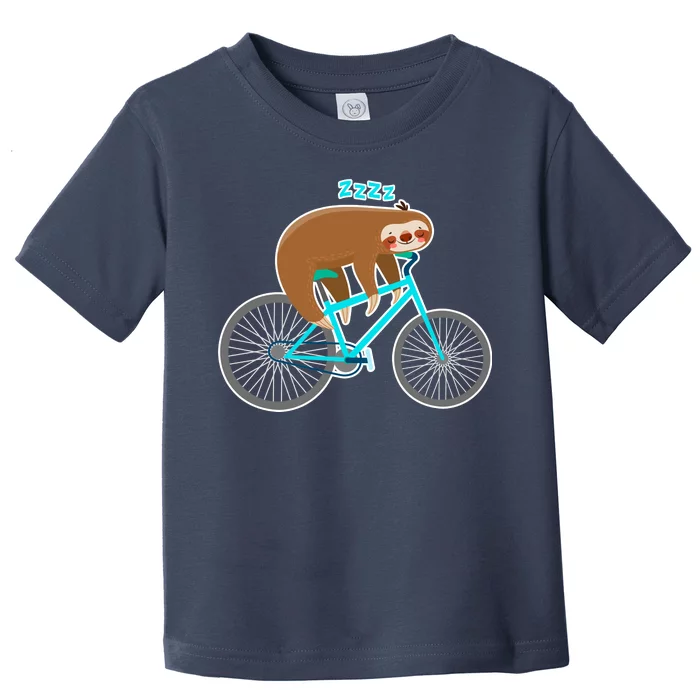 Slow Rider Funny Sloth Toddler T-Shirt