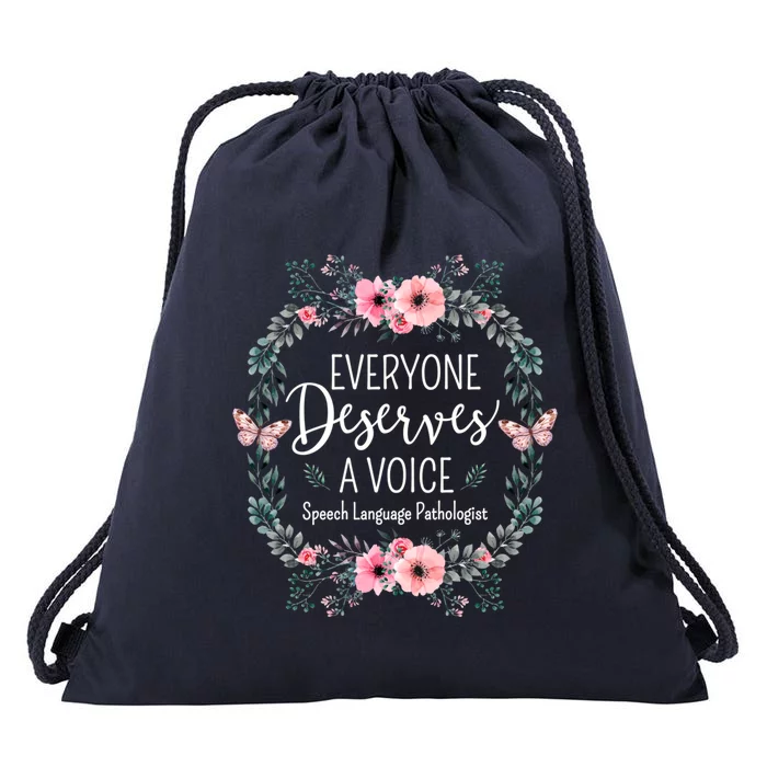 Speech Language Pathologist Cool Gift Slp Therapy Drawstring Bag