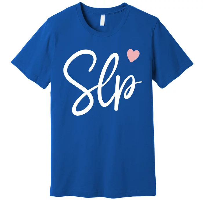 Speech Language Pathologist Cute Slp Speech Therapist Gift Premium T-Shirt