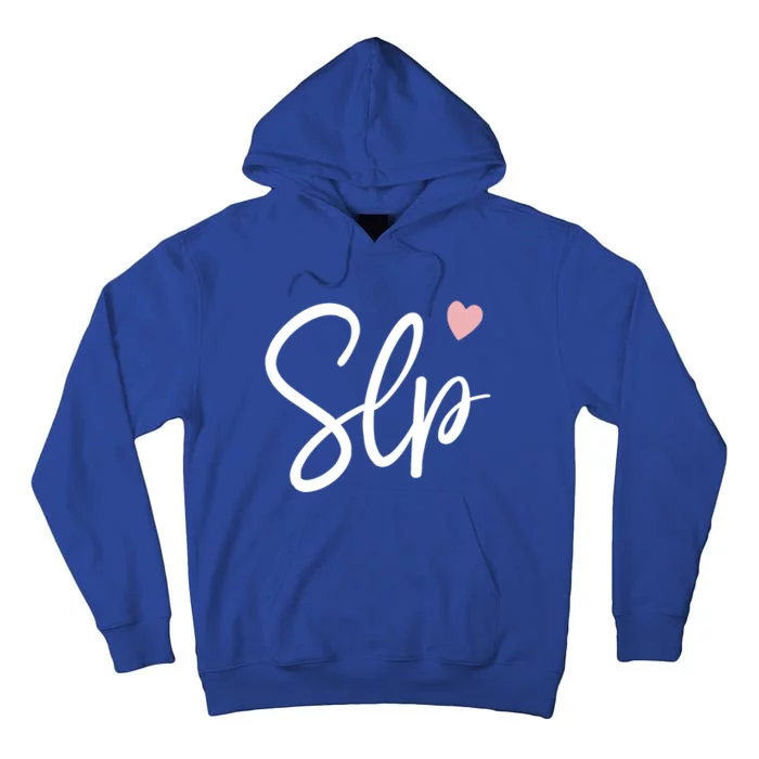 Speech Language Pathologist Cute Slp Speech Therapist Gift Tall Hoodie