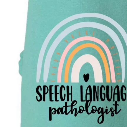 Speech Language Pathologist Speech Therapy Slp Gift Boho Great Gift Doggie 3-End Fleece Hoodie