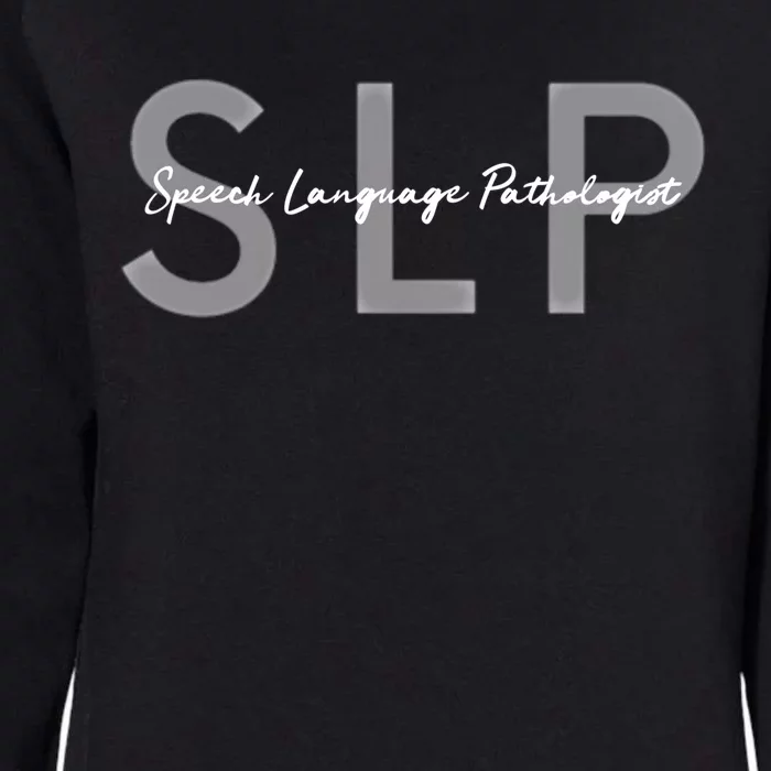 Speech Language Pathologist Slp Gift Womens California Wash Sweatshirt