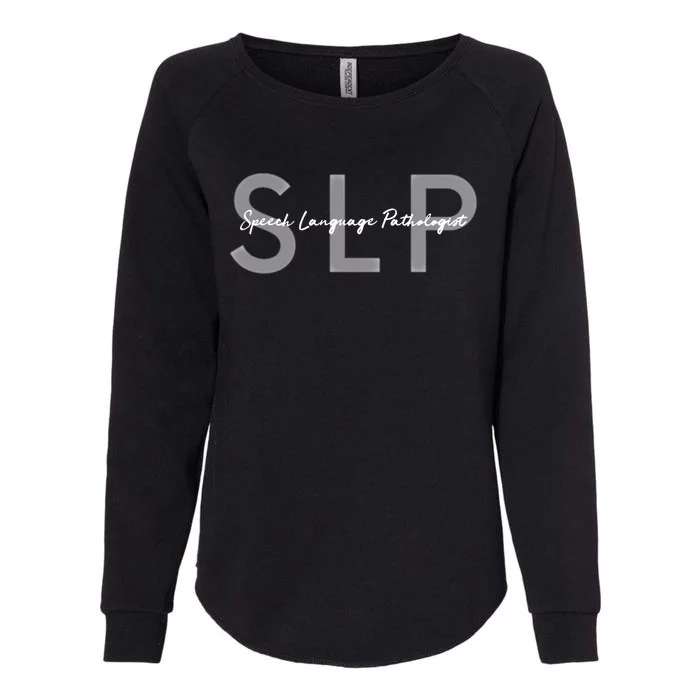 Speech Language Pathologist Slp Gift Womens California Wash Sweatshirt