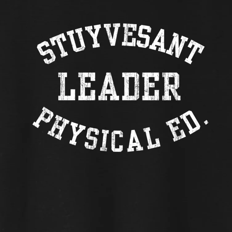 Stuyvesant Leader Physical Ed. Women's Crop Top Tee