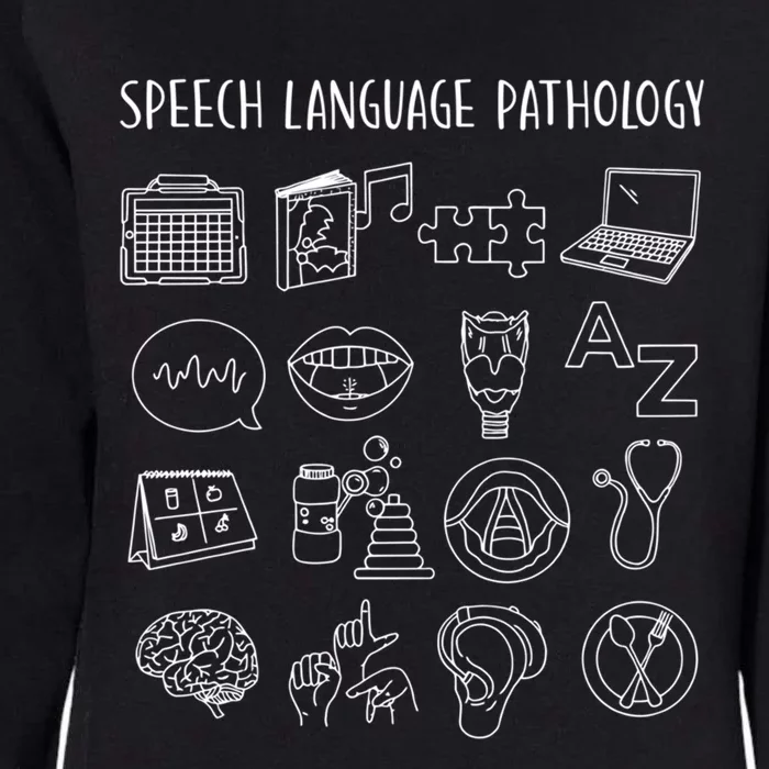 Speech Language Pathology Pathologist Slp Speech Therapist Gift Womens California Wash Sweatshirt