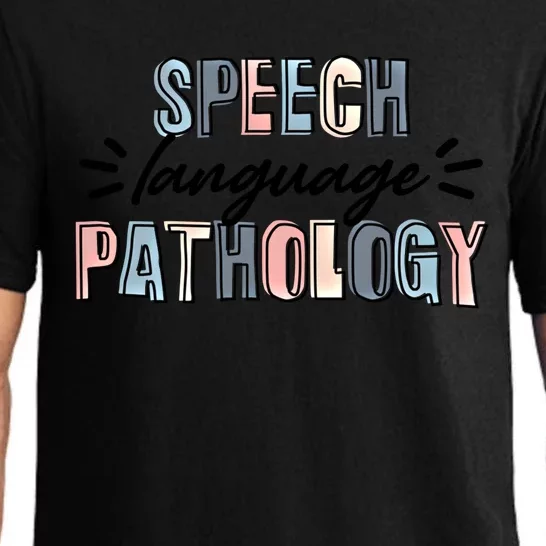 Speech Language Pathology Speech Therapist Pathologist Slp Gift Pajama Set