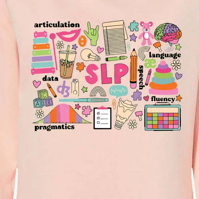 Speech Language Pathologist Pediatric Scope Of Practice SLP Womens California Wash Sweatshirt