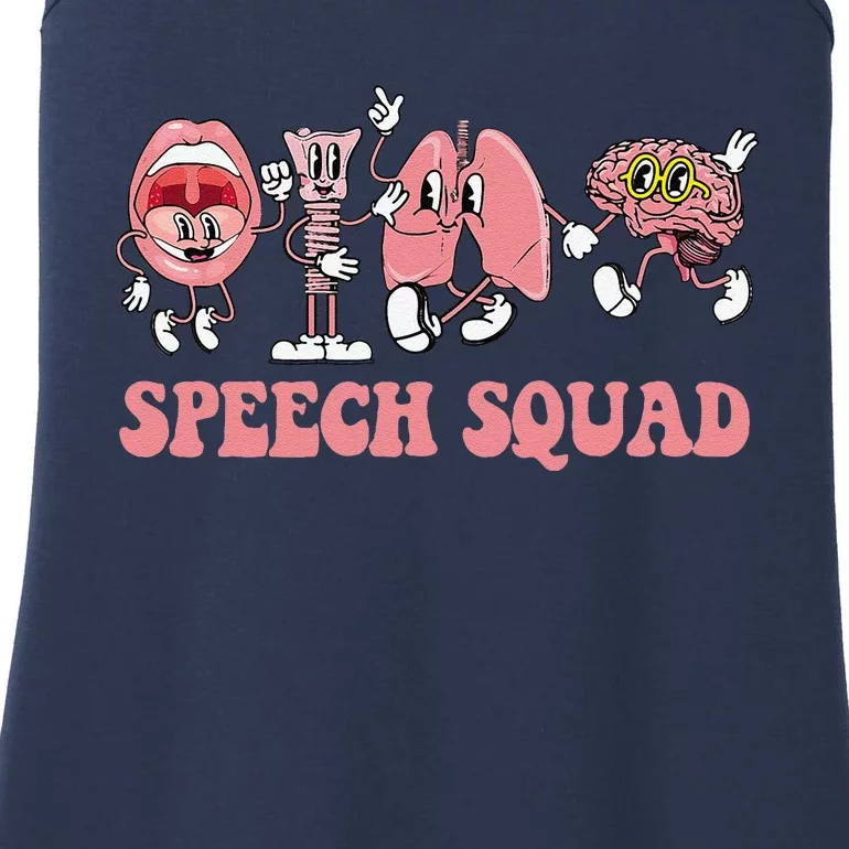 Speech Language Pathologist Slp Speech Squad Therapy Ladies Essential Tank