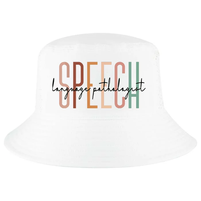 Speech Language Pathologist SLP Speech Therapy Pathology Cool Comfort Performance Bucket Hat