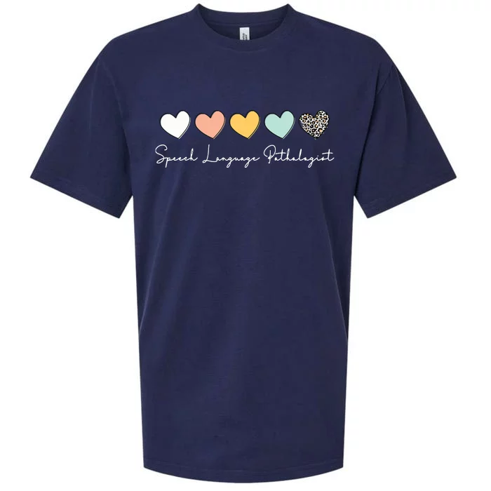 Speech Language Pathologist SLP Speech Therapy Pathology Sueded Cloud Jersey T-Shirt