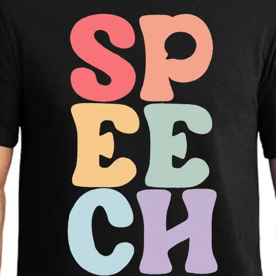 Speech Language Pathologist Speech Therapy SLP Pajama Set