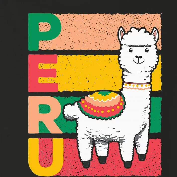 Sweet Llama Peru Illustration For A Peruvian Toddler Long Sleeve Shirt