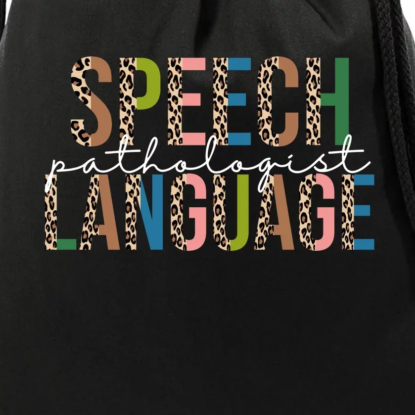 Speech Language Pathologist Drawstring Bag