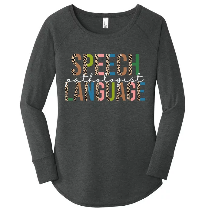 Speech Language Pathologist Women's Perfect Tri Tunic Long Sleeve Shirt