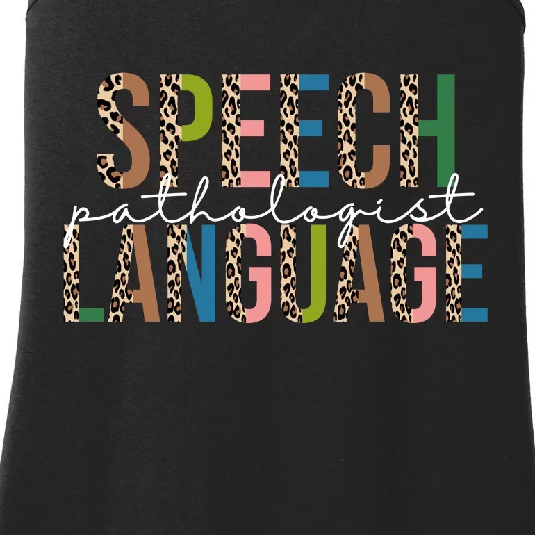 Speech Language Pathologist Ladies Essential Tank