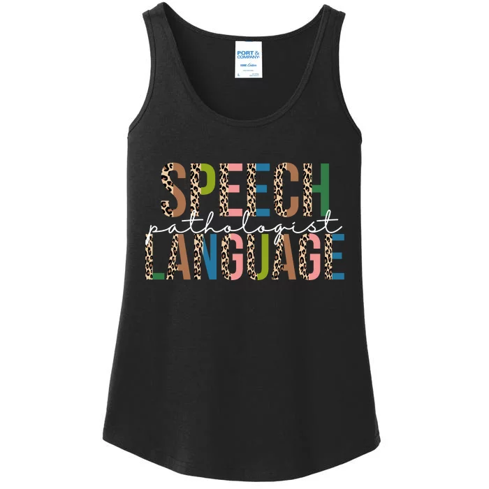 Speech Language Pathologist Ladies Essential Tank