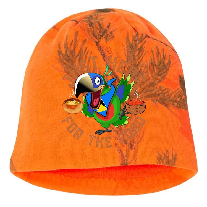 Saint Lucian Parrot Creole Day Jounen Kweyol Kati - Camo Knit Beanie