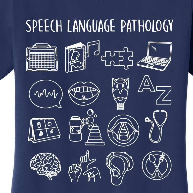 Speech Language Pathology Pathologist SLP Speech Therapist Women's T-Shirt