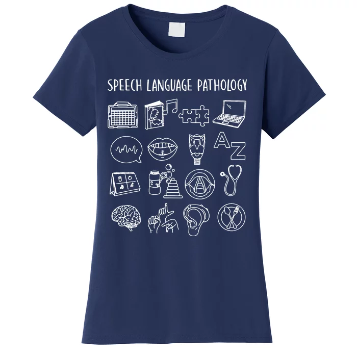 Speech Language Pathology Pathologist SLP Speech Therapist Women's T-Shirt