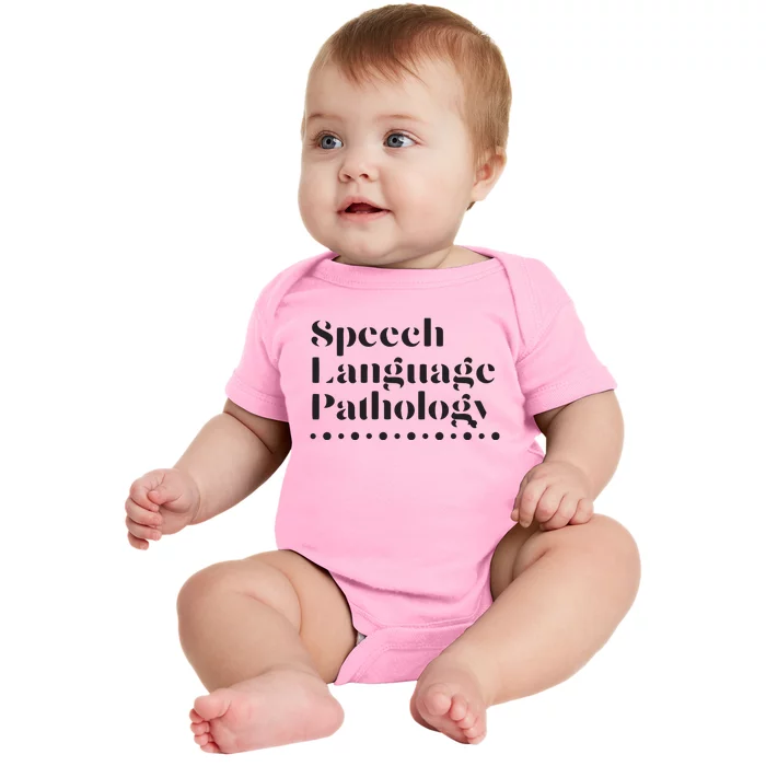 Speech Language Pathology SLP Speech Therapy Gift Baby Bodysuit