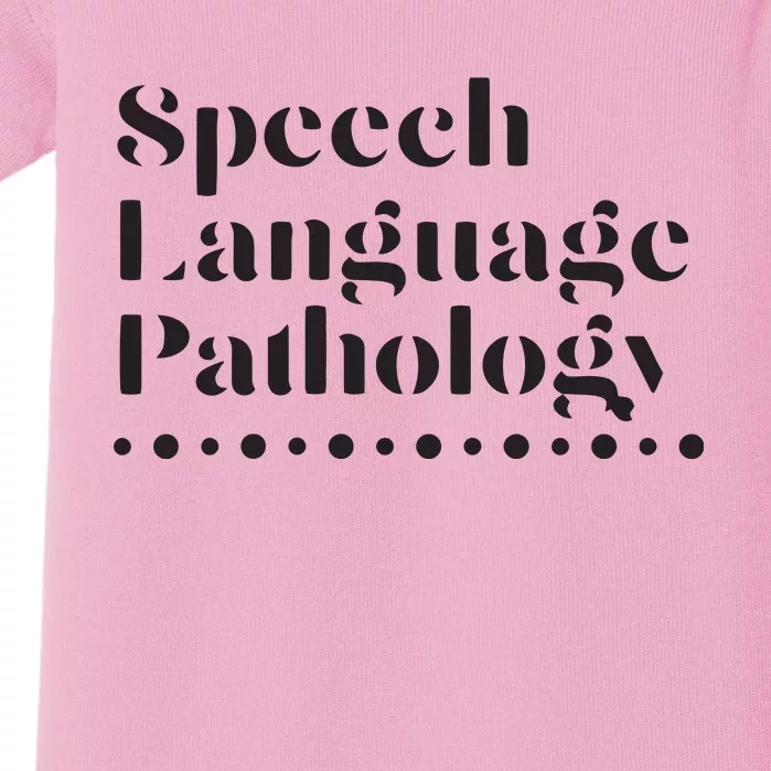 Speech Language Pathology SLP Speech Therapy Gift Baby Bodysuit