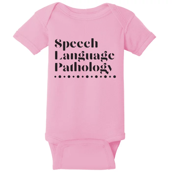 Speech Language Pathology SLP Speech Therapy Gift Baby Bodysuit