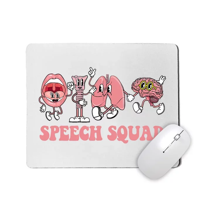 Speech Language Pathologist Slp Speech Squad Therapy Mousepad