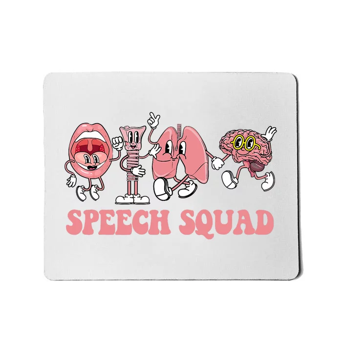 Speech Language Pathologist Slp Speech Squad Therapy Mousepad