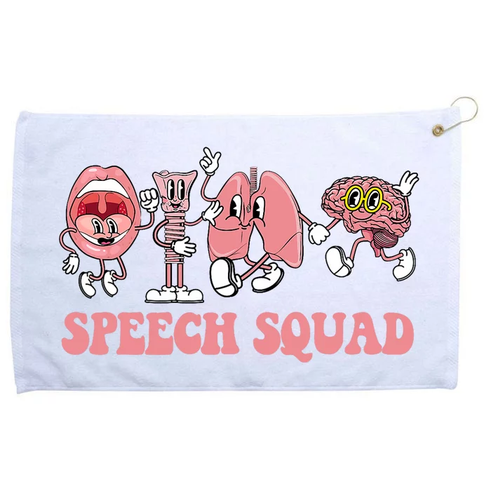 Speech Language Pathologist Slp Speech Squad Therapy Grommeted Golf Towel