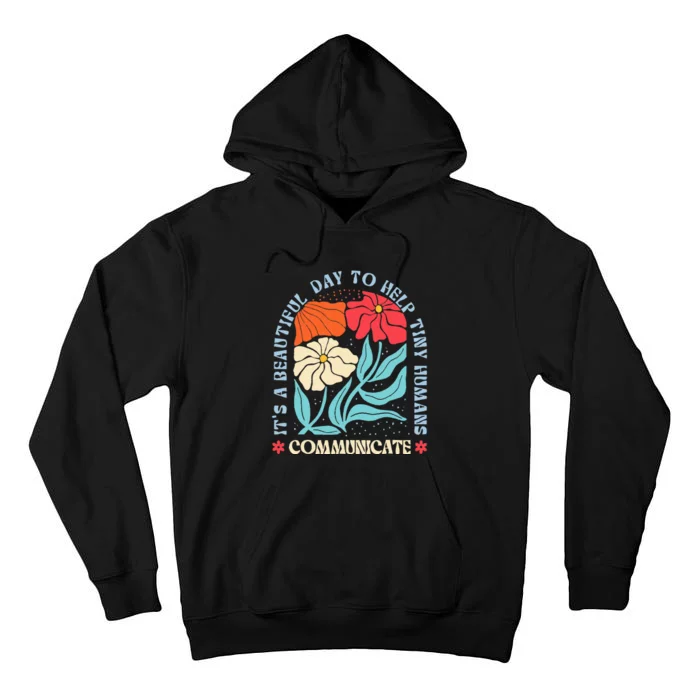 Speech Language Pathologist Pathology Speech Therapy Slp Tall Hoodie