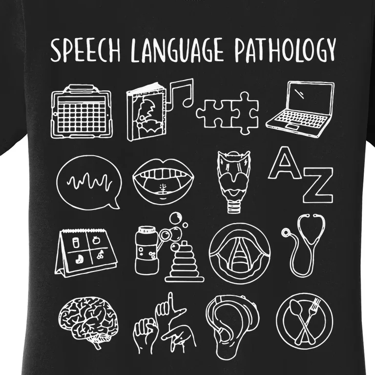 Speech Language Pathology Pathologist SLP Speech Therapist Women's T-Shirt