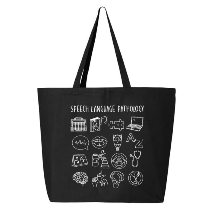 Speech Language Pathology Pathologist SLP Speech Therapist 25L Jumbo Tote