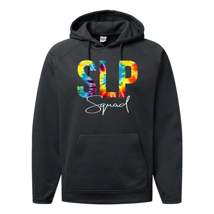 Speech Language Pathologist SLP Back To School Performance Fleece Hoodie