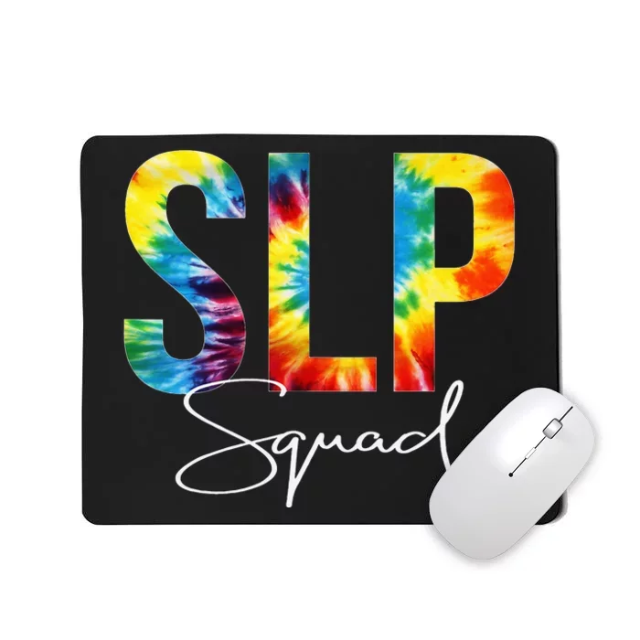 Speech Language Pathologist SLP Back To School Mousepad