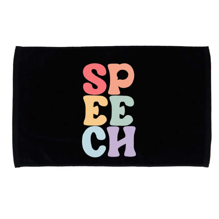 Speech Language Pathologist Speech Therapy SLP Microfiber Hand Towel