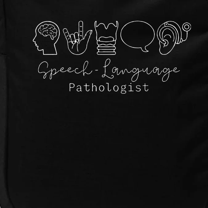 Speech Language Pathologist Speech Therapy Slp Impact Tech Backpack