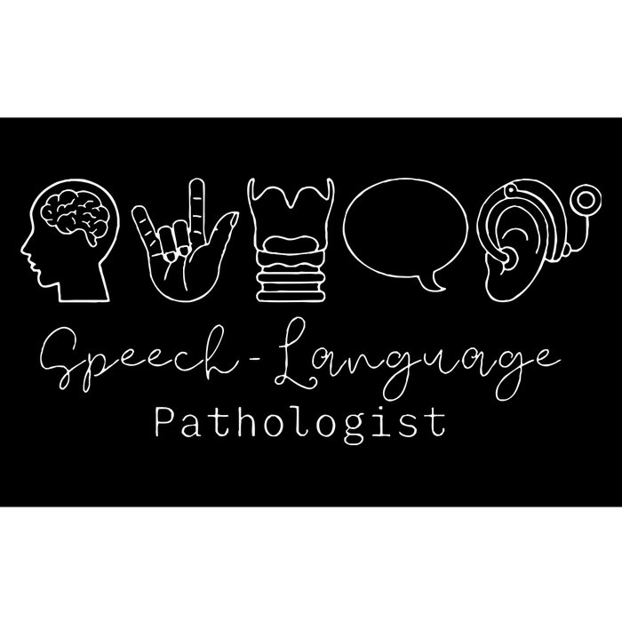 Speech Language Pathologist Speech Therapy Slp Bumper Sticker