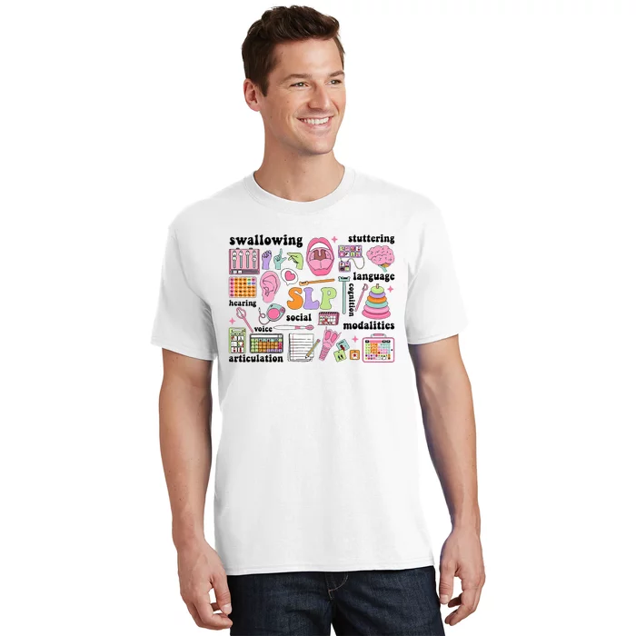 Speech Language Pathologist Speech Therapy Slp T-Shirt