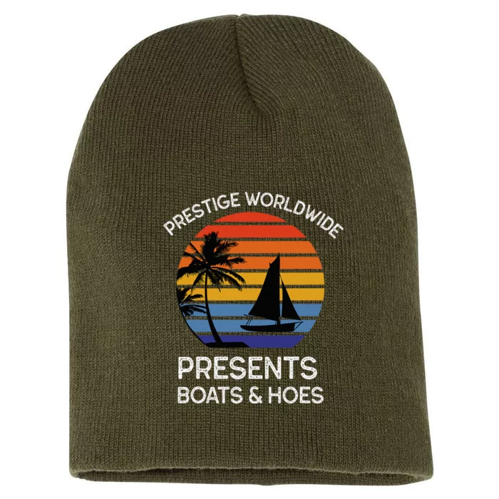 Style Lover Prestige Worldwide Boats And Hoes Short Acrylic Beanie