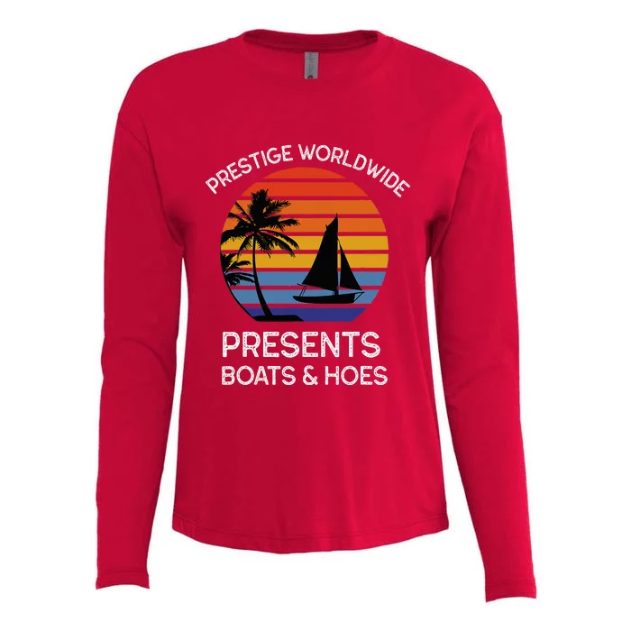 Style Lover Prestige Worldwide Boats And Hoes Womens Cotton Relaxed Long Sleeve T-Shirt