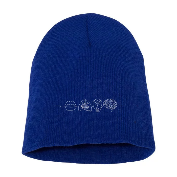 Speech Language Pathologist Speech Therapy Slp Short Acrylic Beanie