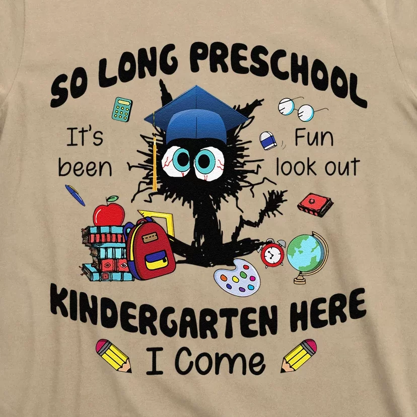 So Long Preschool Kindergarten Here I Come Graduation T-Shirt