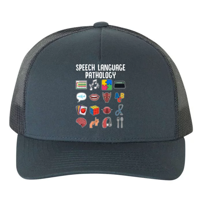 Speech Language Pathology Slp Cool Speech Pathologist Gift Yupoong Adult 5-Panel Trucker Hat