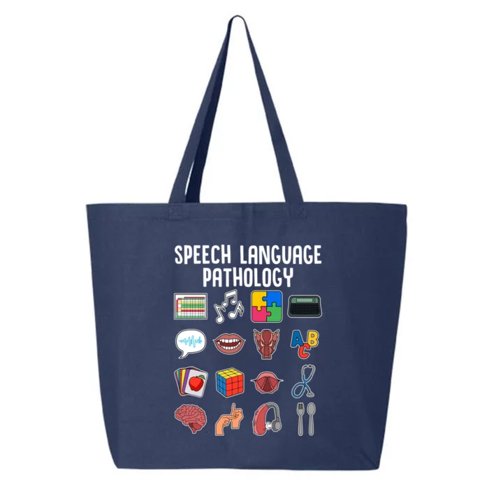 Speech Language Pathology Slp Cool Speech Pathologist Gift 25L Jumbo Tote